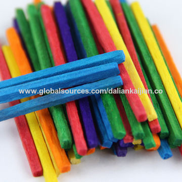 2000 Bâtonnets D’artisanat En Bois Clair - Allumettes Non Soufrées Pour Bricolage, DIY, Décoration - Dimensions Mini