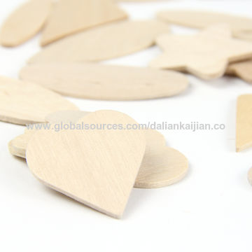 Buy Wholesale China Wooden Crafts, Wooden Shapes, Wooden Cutouts