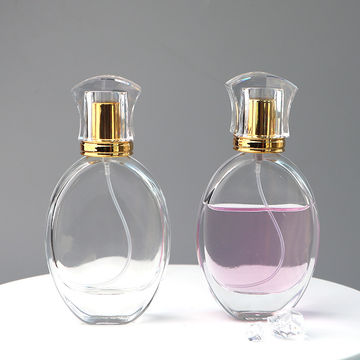 Premium Oval Shape Perfume Bottle,30ml Clearperfume Glass Bottle