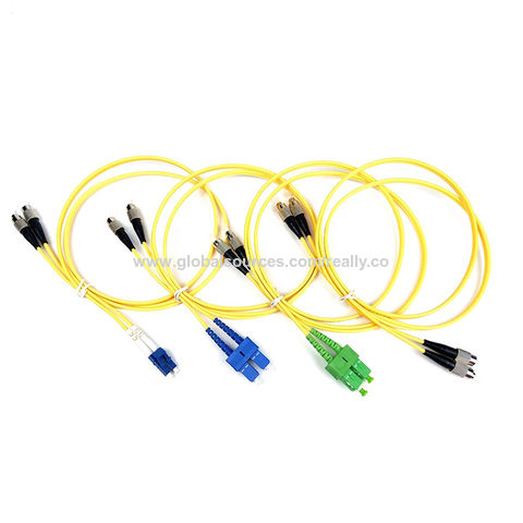 Buy Wholesale China Fiber Optic Cable Sc/upc To Fc/upc Sm Simplex, 9/125 Fiber  Optic Patch Cord 2.0/3.0 Mm & Fiber Optic Patch Cord at USD 0.42