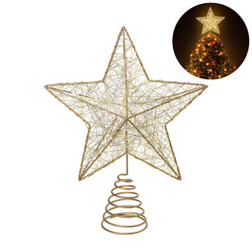 Buy Wholesale China Christmas Tree Led Star Tree Topper Battery ...