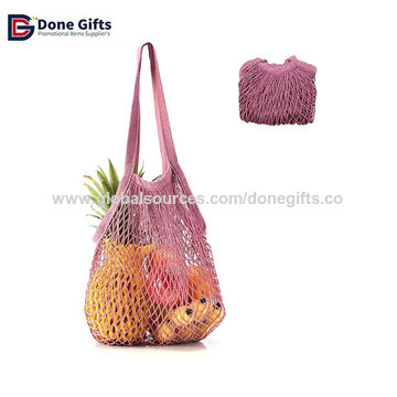 Organic Cotton Mesh Grocery Bag