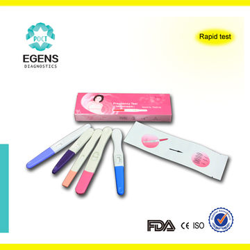 China EGENS One Step HCG Urine Pregnancy Test Kit (midstream) on Global ...