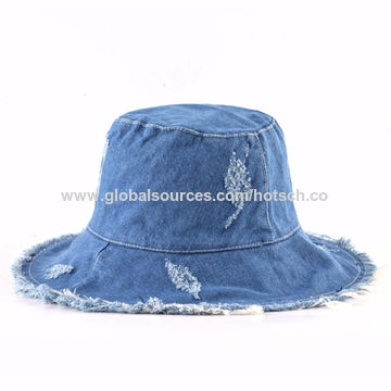Denim Fisherman Bucket Hat 
