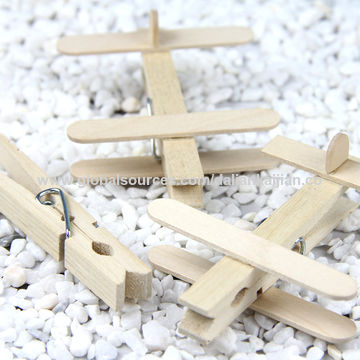 50pcs Wood Clothespins Wooden Clip Laundry Clothes Pegs Photo Clips Spring Craft 