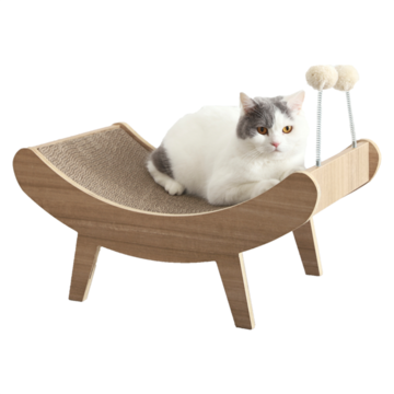 Balacoo Cat Scratcher House Cat House Cardboard Cat Scratching Corrugated Paper Cat Bed House Pet Interactive Toys for Dog Cat Pet