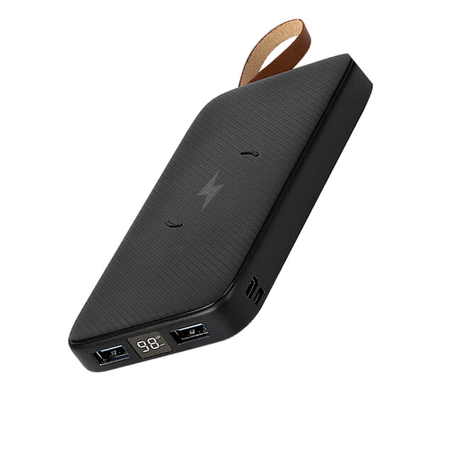 Power Bank Wesdar 10000mAh Sem Fio com Tela, Suporta Carregamento Rápido PD 18W for sale at factory direct price