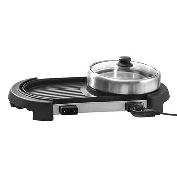 110V multifunction Bbq Grill Indoor Smokeless Electric Barbecue Grills ...