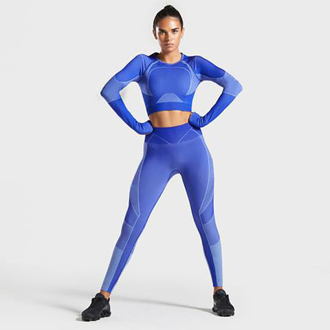 Buy Wholesale China Female Seamless Workout Yoga Sets Fitness Suit