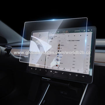 Buy Wholesale China Model 3/y 15 Car Navigation Tempered Glass Screen  Protector Accessories For Tesla & Accessories For Tesla at USD 3.8