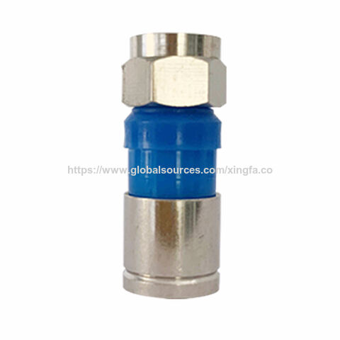 Waterproof Rg6 F Commpression Connector $58 - Wholesale China Rg6 ...