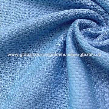 China Polyester athletic mesh fabric for activewear sportswear