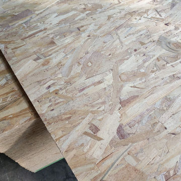 China Customized 18mm OSB Chip Board Wood For Building