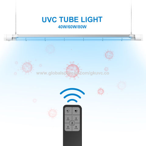 Lampu UV Kuman Disinfeksi Rumah Sakit Untuk Rumah Lampu Uvc Intensitas Tinggi 80w for sale at factory direct price