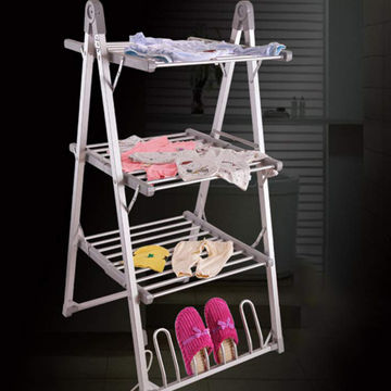 Electric Laundry Aluminium Smart Foldable 3 Tier Heated Clothes