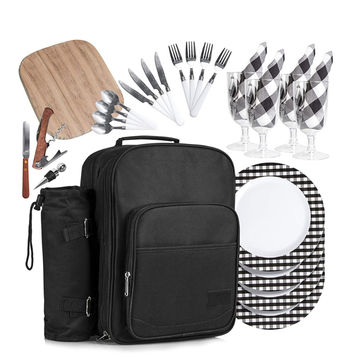 Buy Wholesale China Picnic Tableware Bag Picnic Bag Knives And