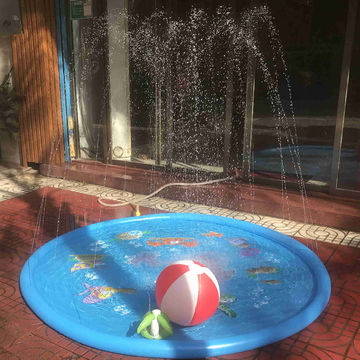 Water Sprinkler for Kids Sprinkler Pad & Splash Play Mat Water Toy 130/150/170cm 