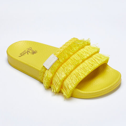 tassel slides womens