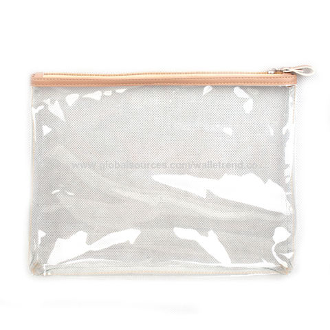 Buy Wholesale China Transparent Clear Holographic Makeup Bag