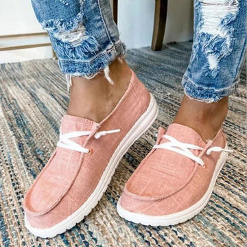 Buy Wholesale China 2021 Wholesale Women's Canvas Lace Up Loafers Jazz Boat  Sneakers & Loafers Jazz Boat Sneakers at USD 7.6 | Global Sources