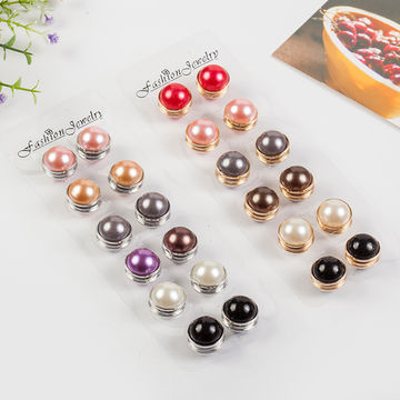 Modstander Pædagogik gård Buy Wholesale China Strong Small Pearl Hijab Pins Magnet Brooch Clasps Head Scarf  Accessories & Pearl Hijab Magnet Pin Brooch at USD 0.58 | Global Sources