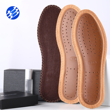 Kaps Leather Carbon Set 6 Pair Pack Leather Shoe Insoles for Men and Women with Activated Carbon Underlayer Replacement Inserts 45 EUR / 11 UK Men