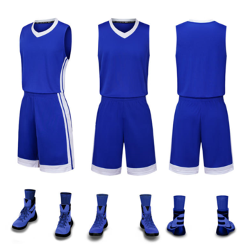 Men's Solid Basketball Jersey, Active Slightly Stretch Breathable