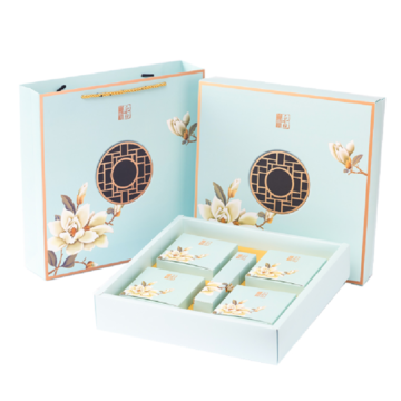 Source Luxury Moon Cake Gift Packaging Custom Mooncake Box on m