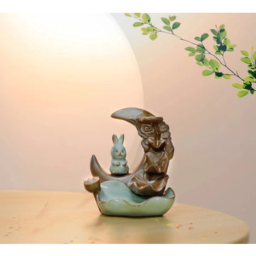 Buy Wholesale China Rabbit Backflow Incense Burner, Ceramic Waterfall  Incense Holder Handcrafted Porcelain Censer & Censer Yoga Backflow Incense  Holders at USD 6.96 | Global Sources