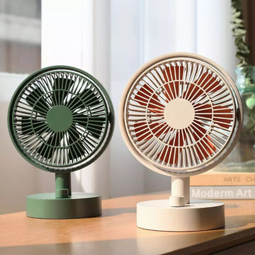 Ventilateur Pliable avec batterie integrée 2000mAh - Blanc