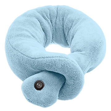 Buy Wholesale China Electric Heated Car Neck Massage Pillow & Neck Massager  at USD 18