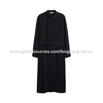 long sleeve shirtwaist dress