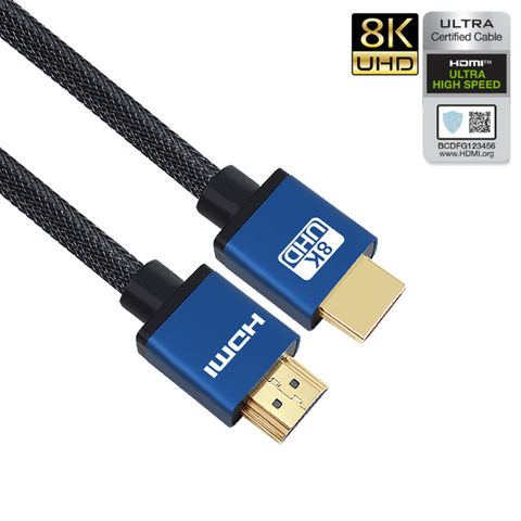 Buy Wholesale China Certified Label 5m 2.1 Cable Supports 8k @60hz And 4k @120hz Compatible With All Tvs & 2.1 Cable at USD 6.85 | Global Sources