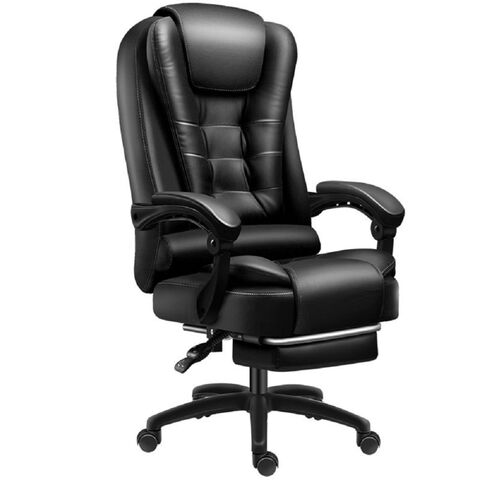 Chaise de bureau pivotante en cuir PU de haute qualité avec dossier haut for sale at factory direct price