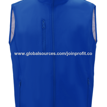 sleeveless softshell jacket