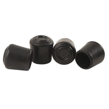 Iron chair leg outlet caps