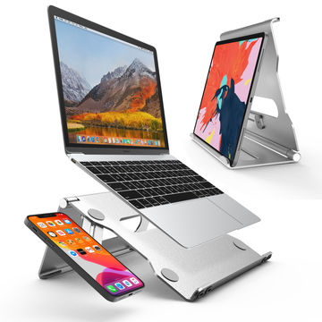 Support pour ordinateur portable pour bureau, support Macbook Pro stable,  support de refroidissement d'ordinateur