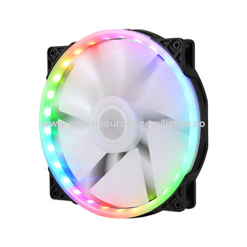 Buy Wholesale China 180mm Argb Pc Case Fans With Remote Control And Control Board Cooler Fans & Rgb Fan, Argb Cooling Fan, Cooler, 12cm Fan, at USD 2