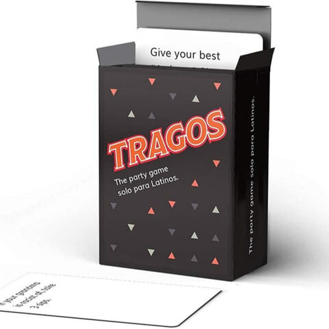 Juego de Tragos para Latinos Juego de cartas divertidas para Adultos Juegos de Mesa para Adultos