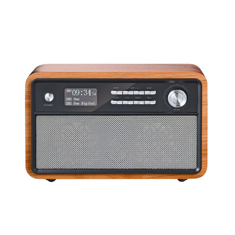 Buy Wholesale China D29 Retro Dab Radio With Bluetooth Alarm Clock / Usb &  Micro Tf Playback & Dab Radio at USD 24