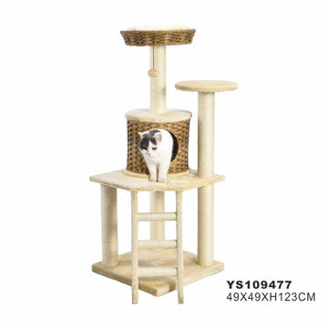 custom cat tree house