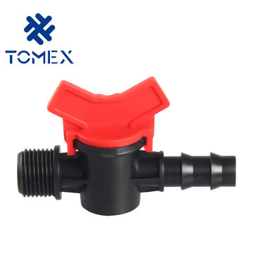 Red handle mini valve, pp mini ball valve, mini valve, red handle mini ...