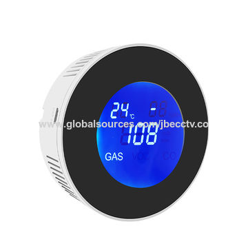 Smart Wifi Thermometer Hygrometer Smoke Detector Fire Alarm