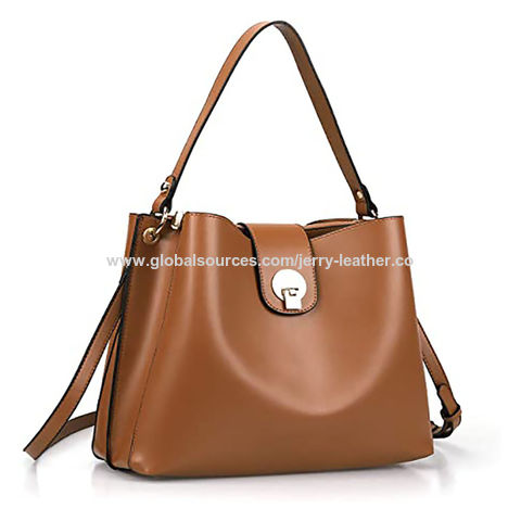 Jary Leather Medium Satchel