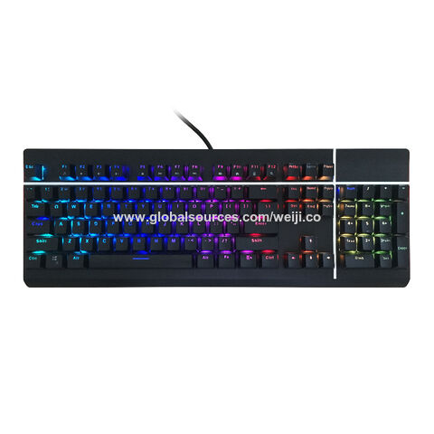 Buy Wholesale China Backlit Mechanical Gaming Keyboards With Flowing ...