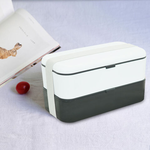 1pc Large Capacity Plastic Lunch Box For Students And Office Workers,  Microwave Safe And Portable With Carrying Handle For Outdoor Picnic, Heat  Preservation Function