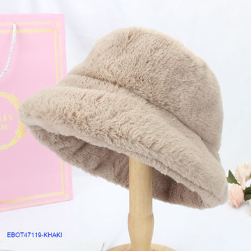 Bulk Buy China Wholesale 2021 High Quality Faux Fur Bucket Hats Solid Color  Furry Bucket Hat For Women Winter Thickened Hats $2.23 from Ebolle Fashion  Accessories Co. Ltd