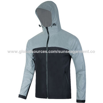 mens slim fit waterproof jacket