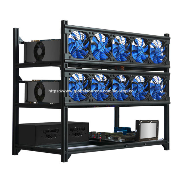 Caja de Chasis de 12 GPU Apilable para Minería de Criptomonedas Ethereum for sale at factory direct price