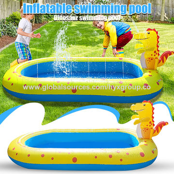 Garden Backyard Babies Toddlers Inflatable Swimming Pools Wear-Resistant Thickened Swimming Pool -79 X 59 X 20 Inflatable Kiddie Pools Family Swimming Pool Swim Center for Kids Adults 